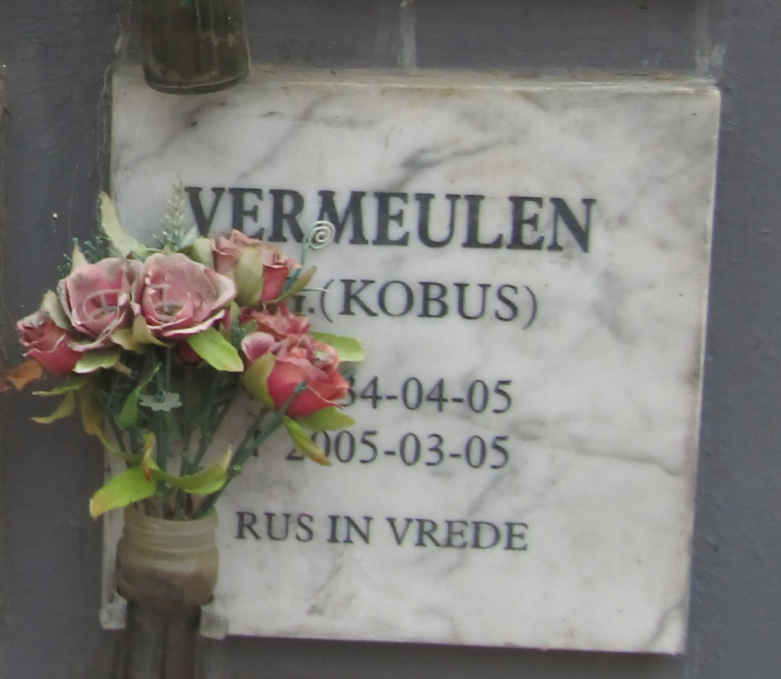 VERMEULEN J.G. 1934-2005