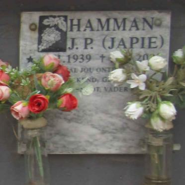 HAMMAN J.P. 1939-2021