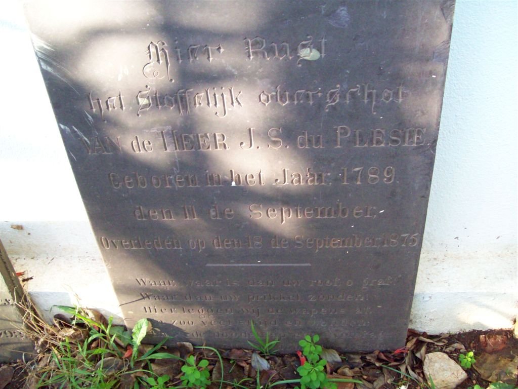 PLESIE J.S., du 1789-1875