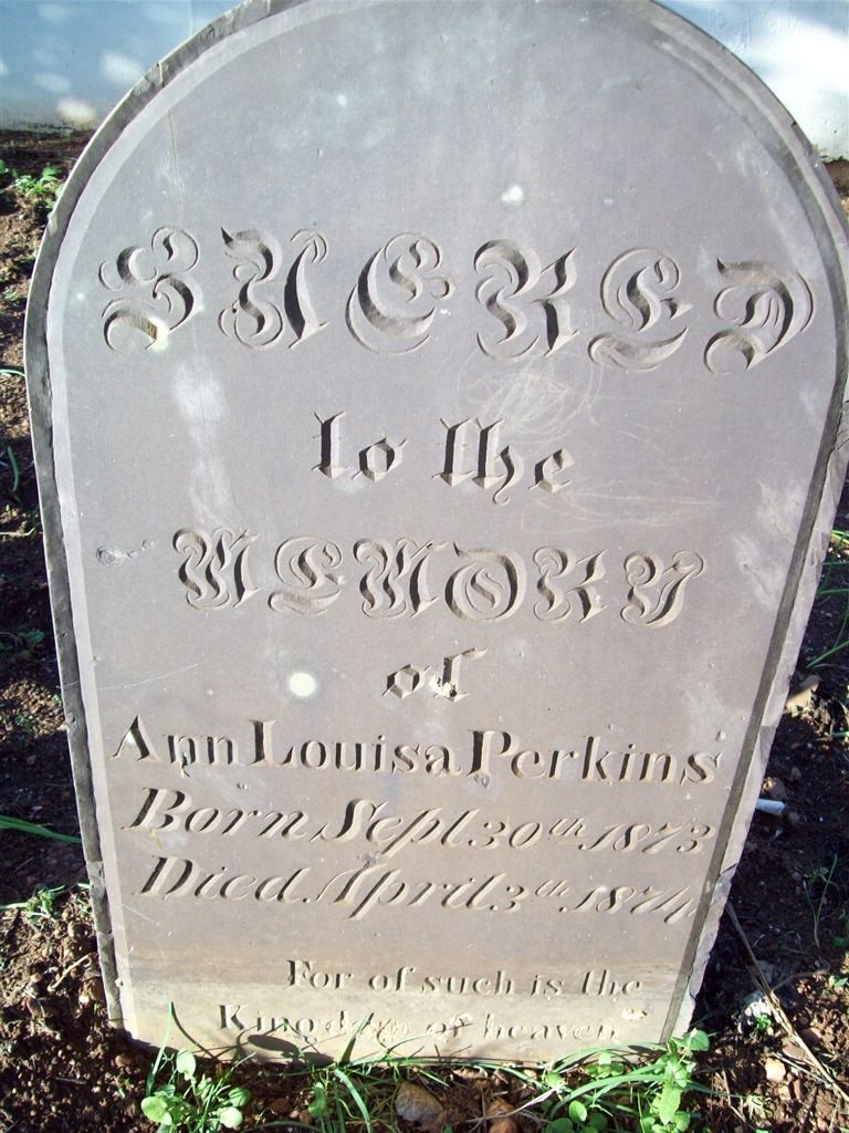 PERKINS Ann Louisa 1873-1874