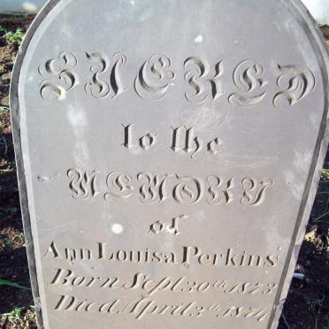 PERKINS Ann Louisa 1873-1874