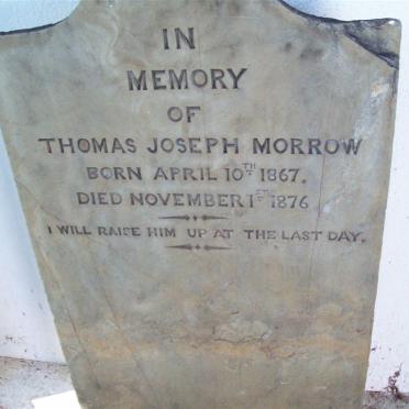 MORROW Thomas Joseph 1867-1876