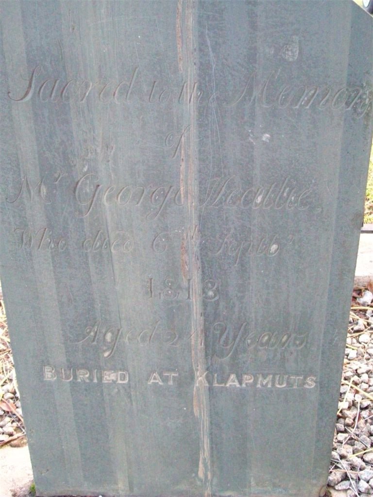 HEATLIE George -1818
