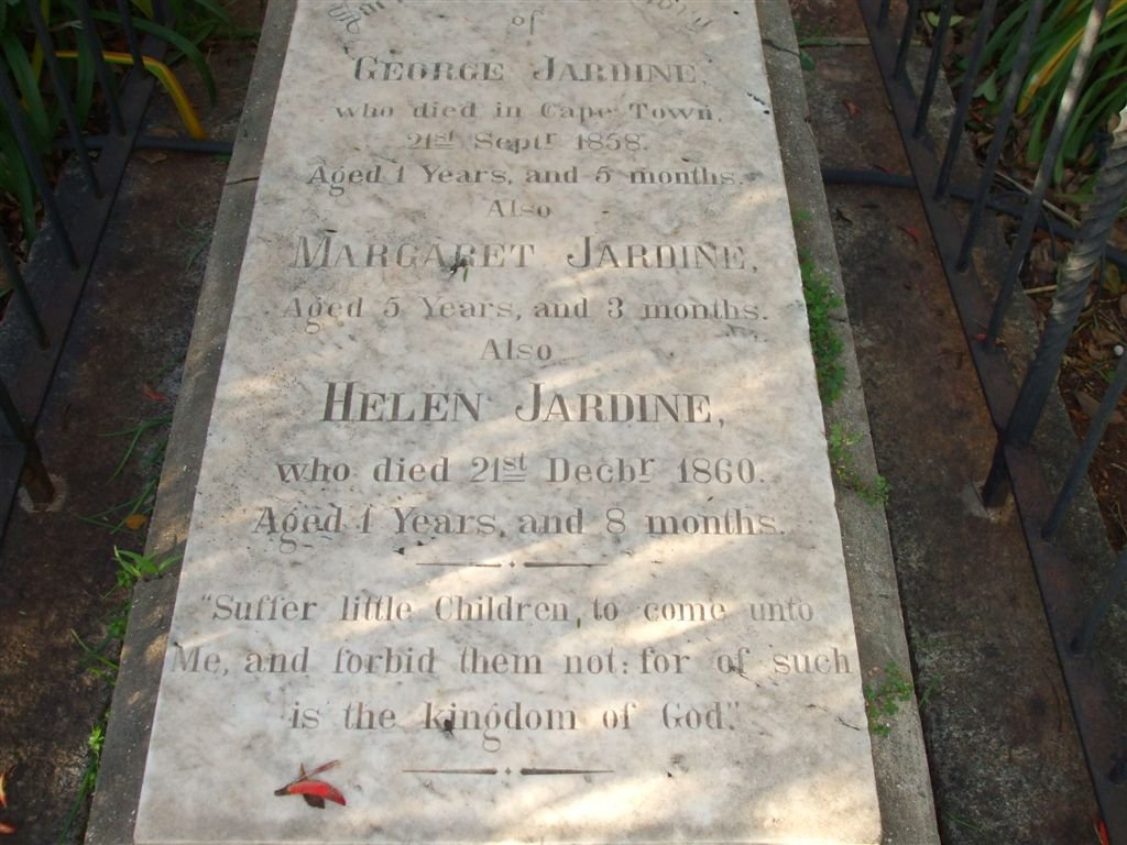 JARDINE George -1858 :: JARDINE Margaret  :: JARDINE Helen -1860