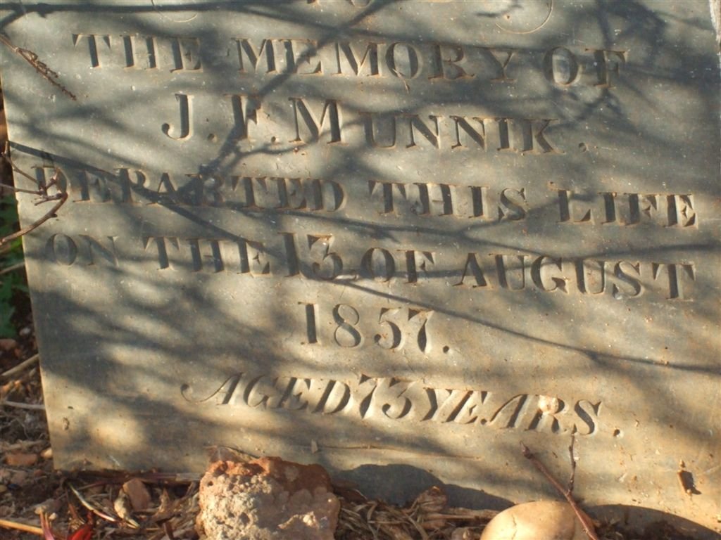 MUNNIK J.F. -1857