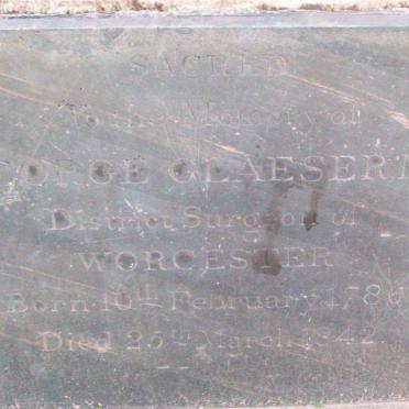 GLAESER George 1786-1842
