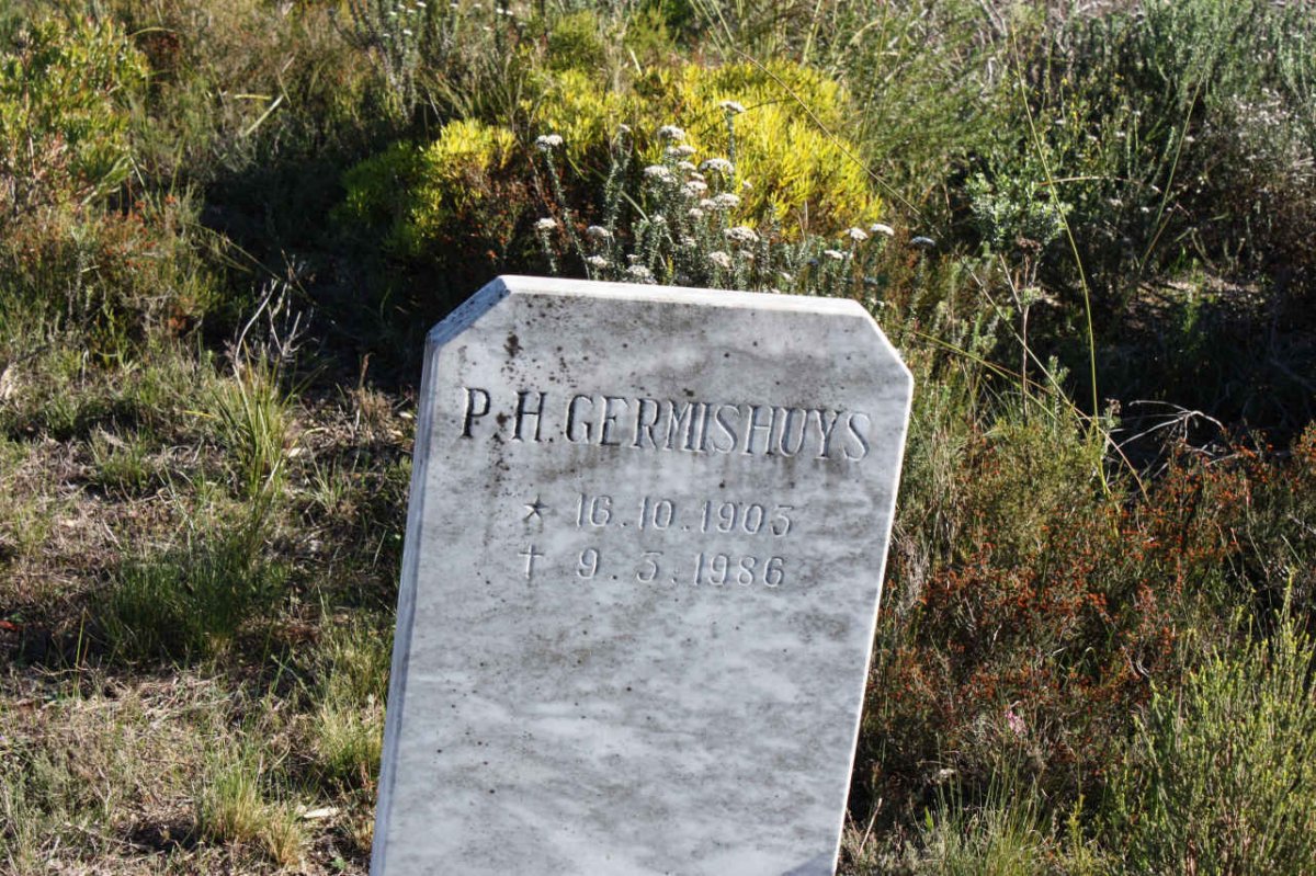 GERMISHUYS P.H. 1903-1986