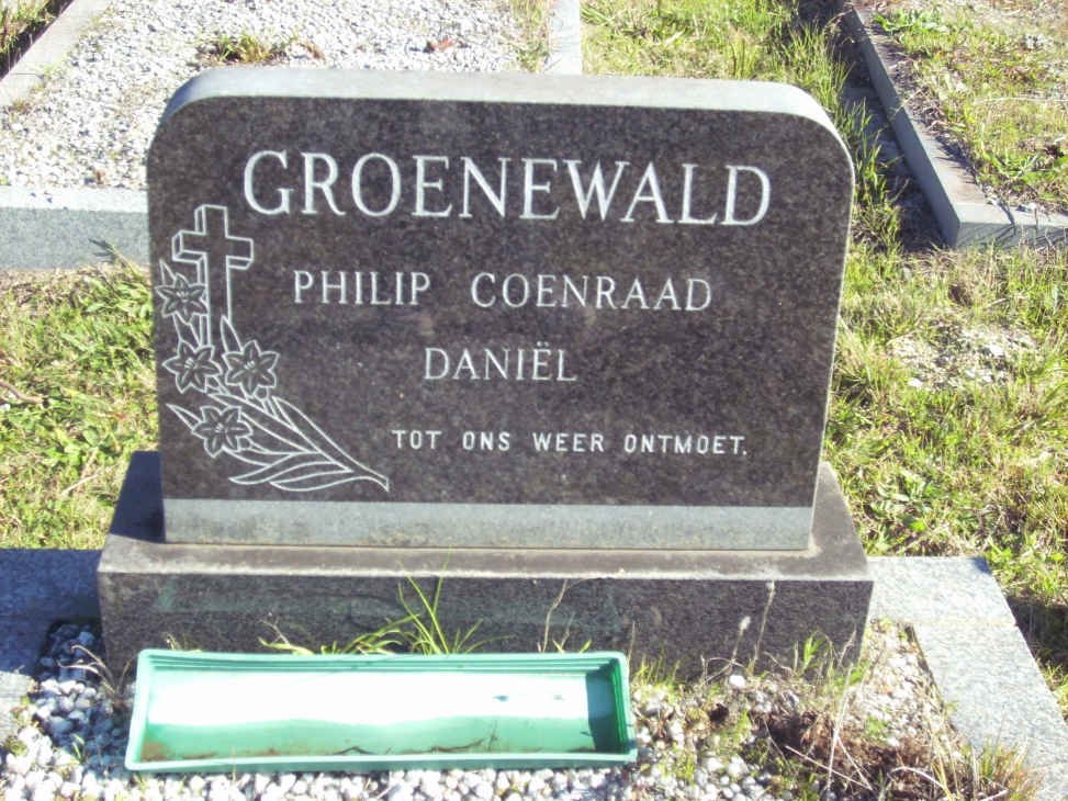 GROENEWALD Philip Coenraad Daniel