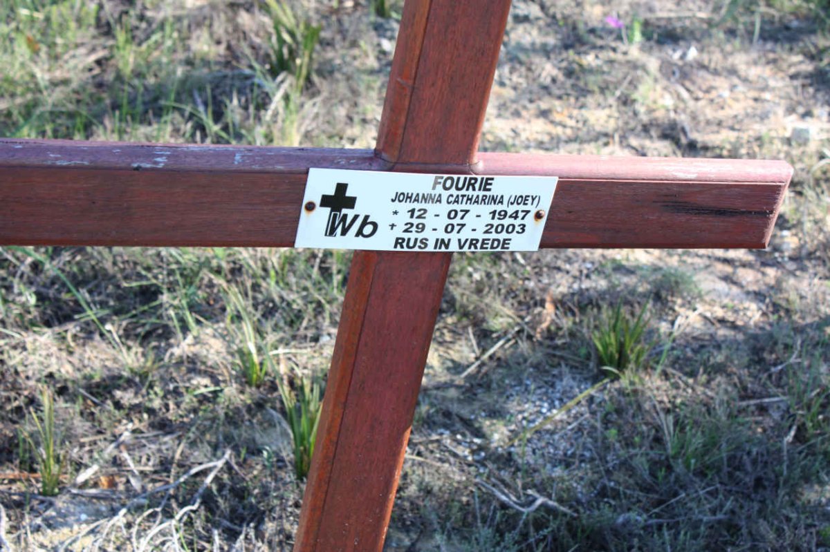 FOURIE Johanna Catharina 1947-2003