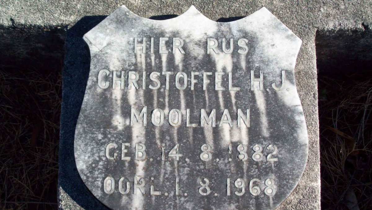 MOOLMAN Christoffel H.J. 1882-1968