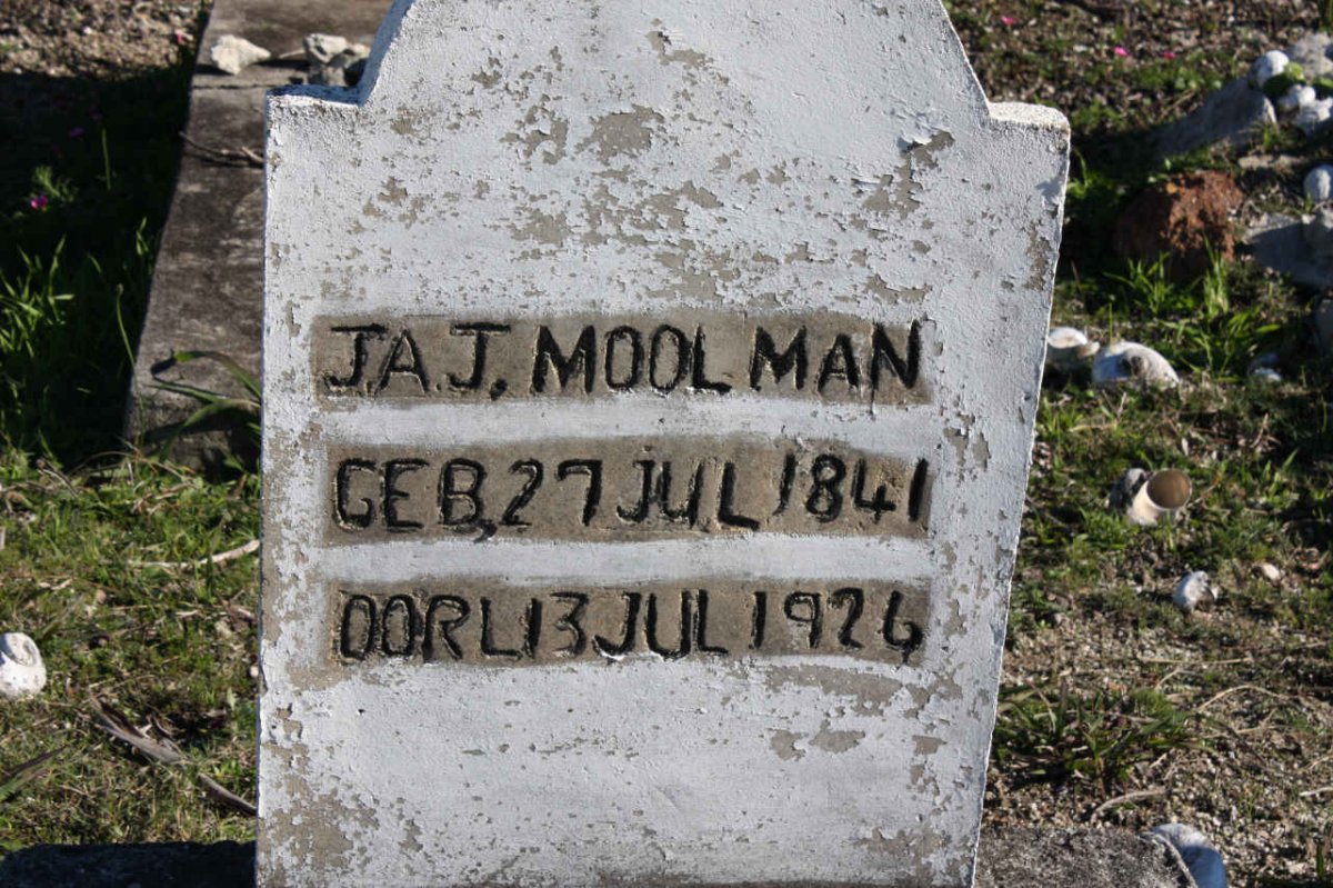 MOOLMAN J.A.J. 1841-1926