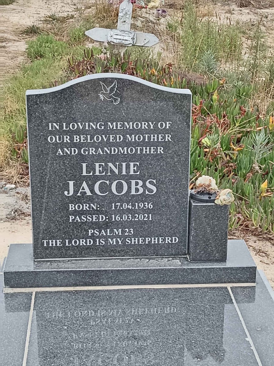 JACOBS Lenie 1936-2021