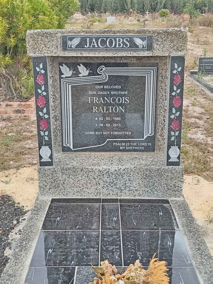 JACOBS Francois Ralton 1980-2013