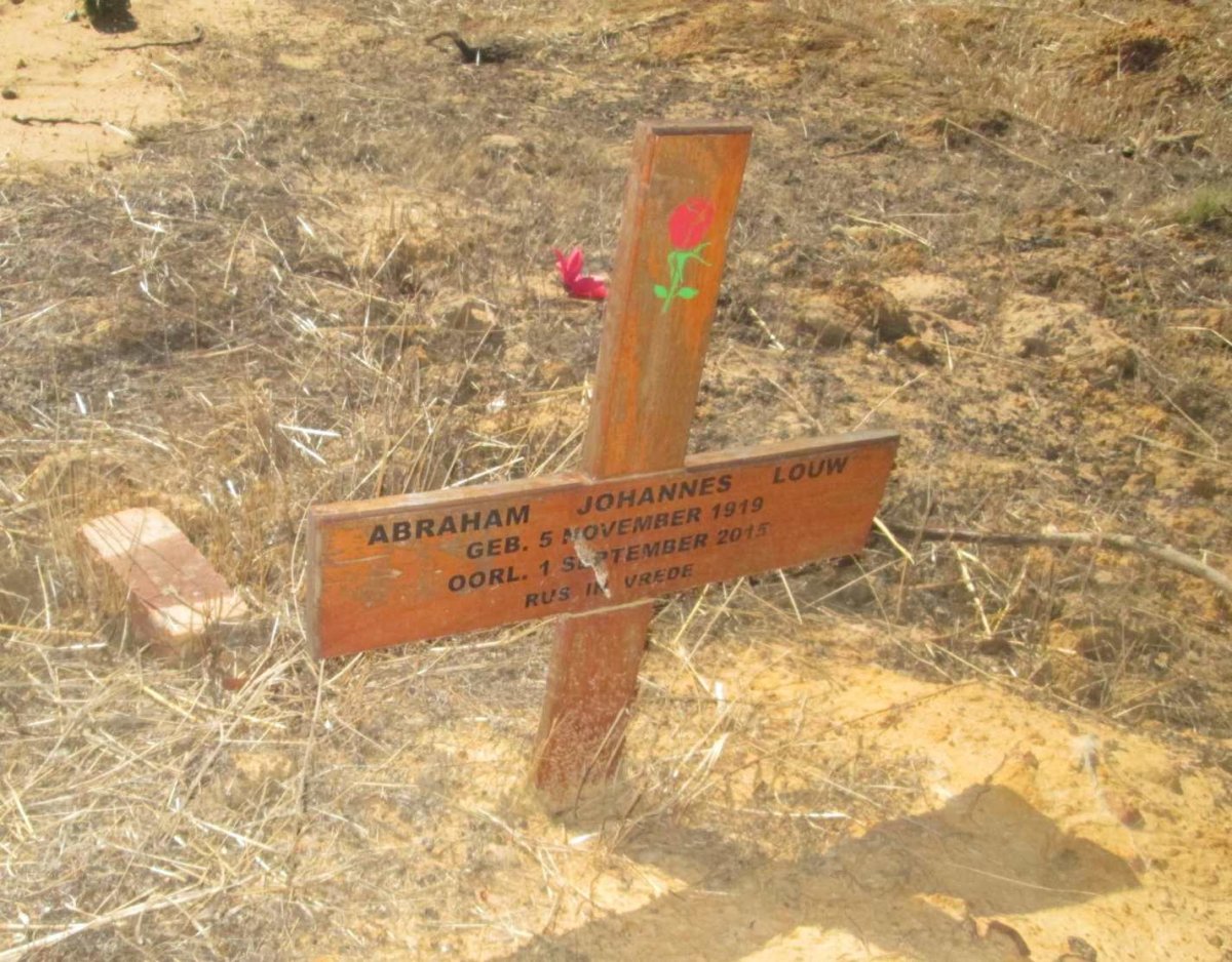 LOUW Abraham Johannes 1919-2015