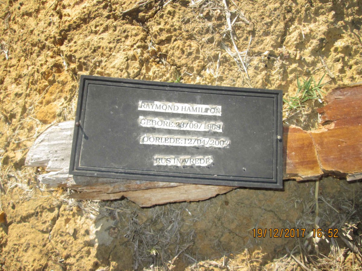 HAMILTON Raymond 1968-2007