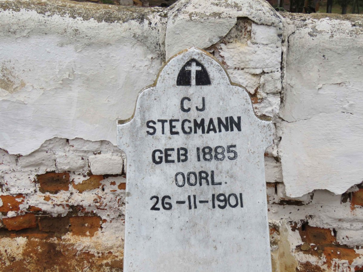 STEGMANN C.J. 1885-1901