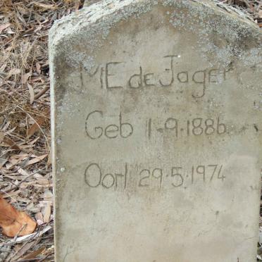 JAGER M.E., de 1886-1974