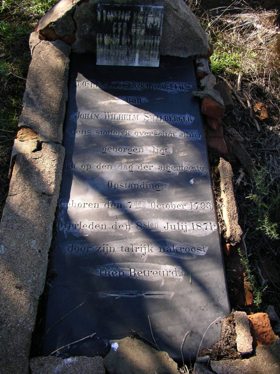 SMALBERGER Johan Wilhelm 1793-1871