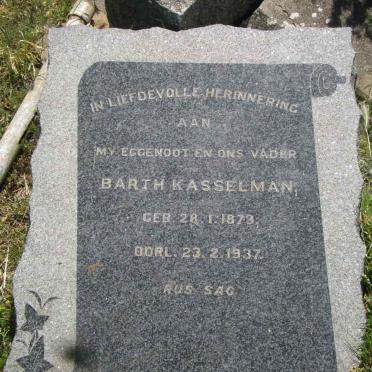 KASSELMAN Barth 1873-1937