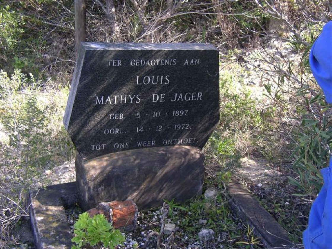 JAGER Louis Mathys, de 1897-1972
