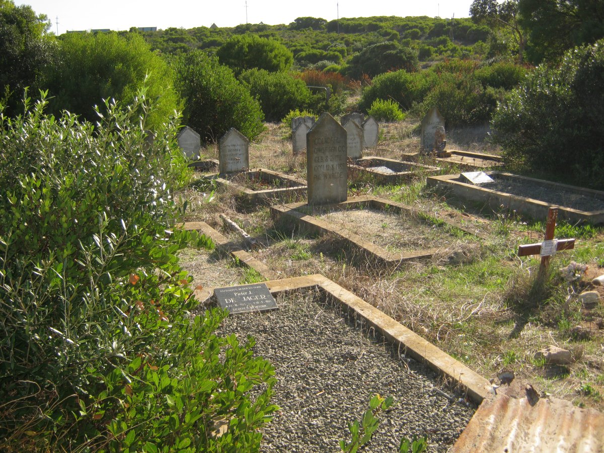 2. Oorsig oor begraafplaas / Overview of graveyard