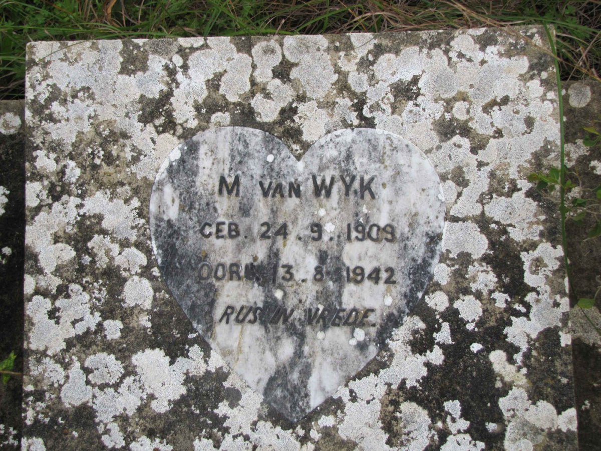 WYK M., van 1909-1942