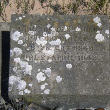OOSTHUIZEN J.B. 1869-1942