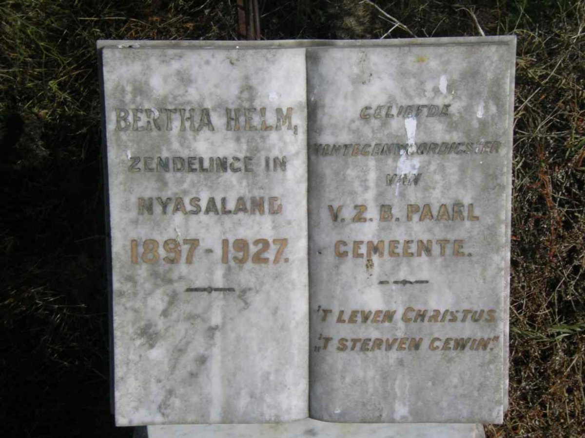 HELM Bertha  1897-1927