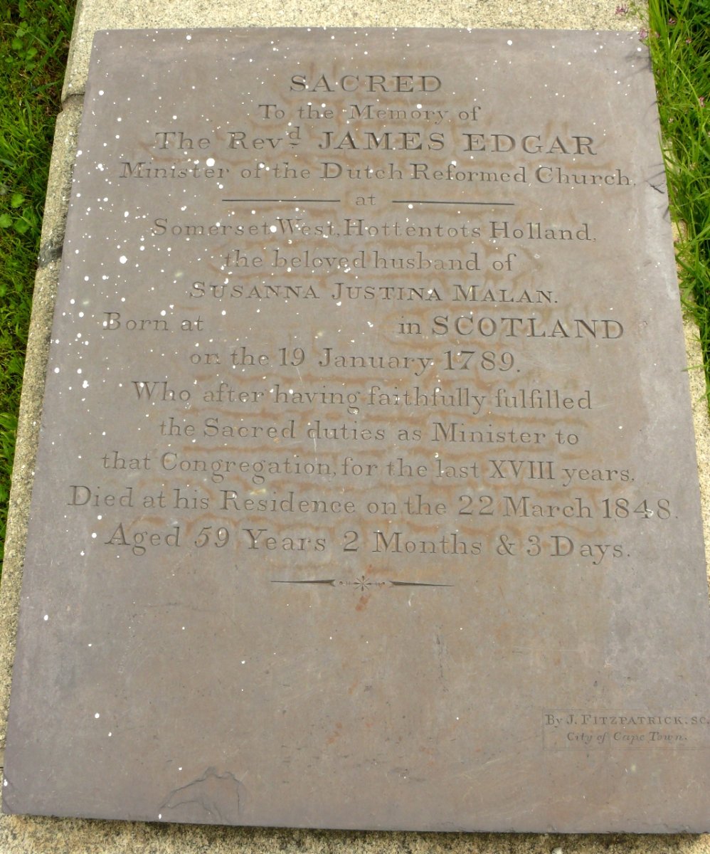EDGAR James 1789-1848