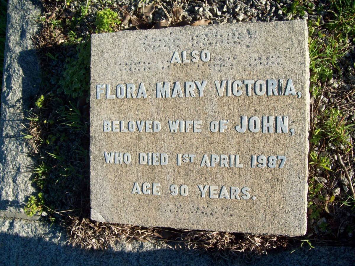 ? Flora Mary Victoria -1987