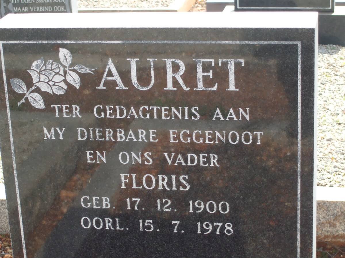 AURET Floris 1900-1978