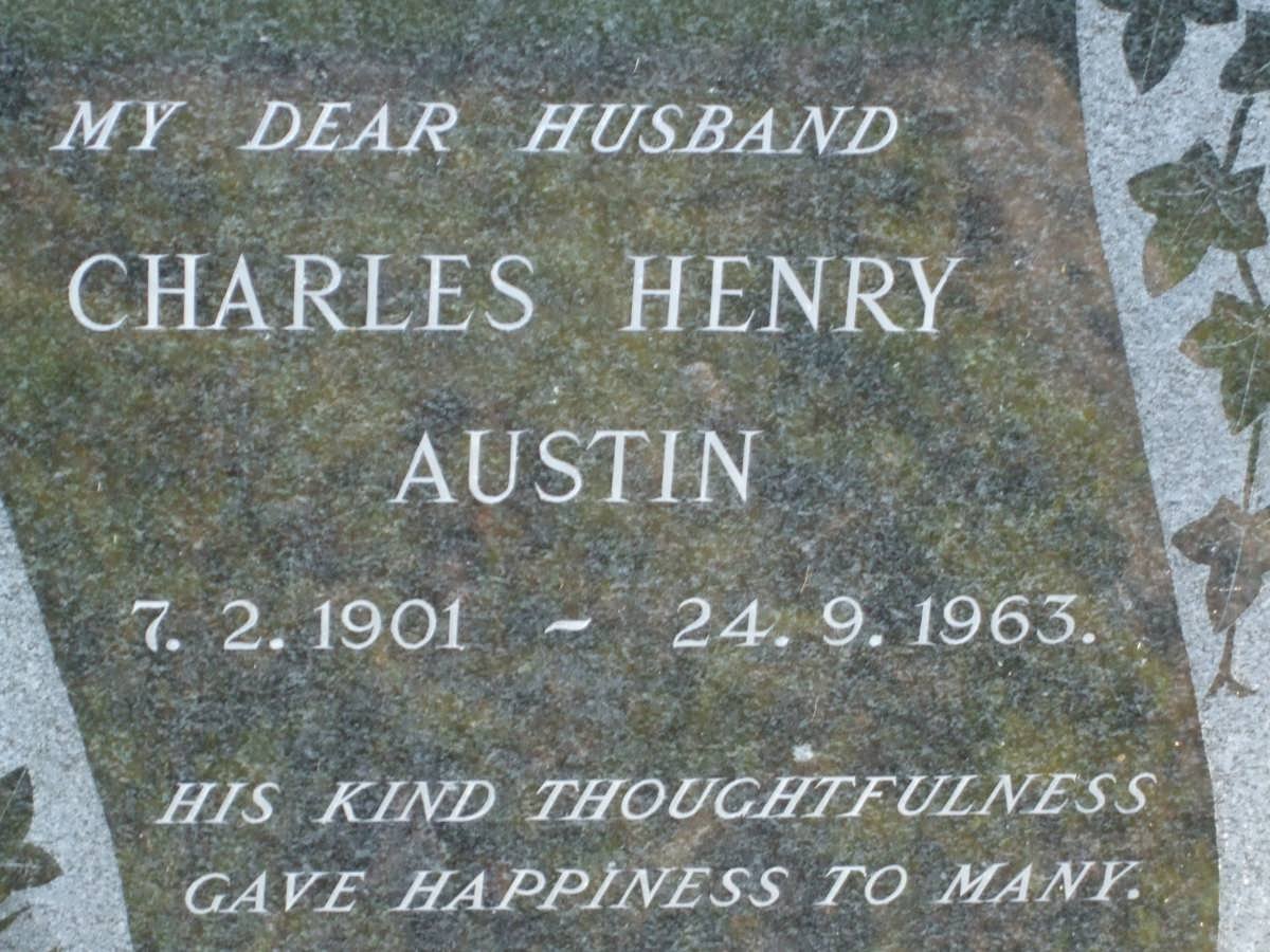 AUSTIN Charles Henry 1901-1963