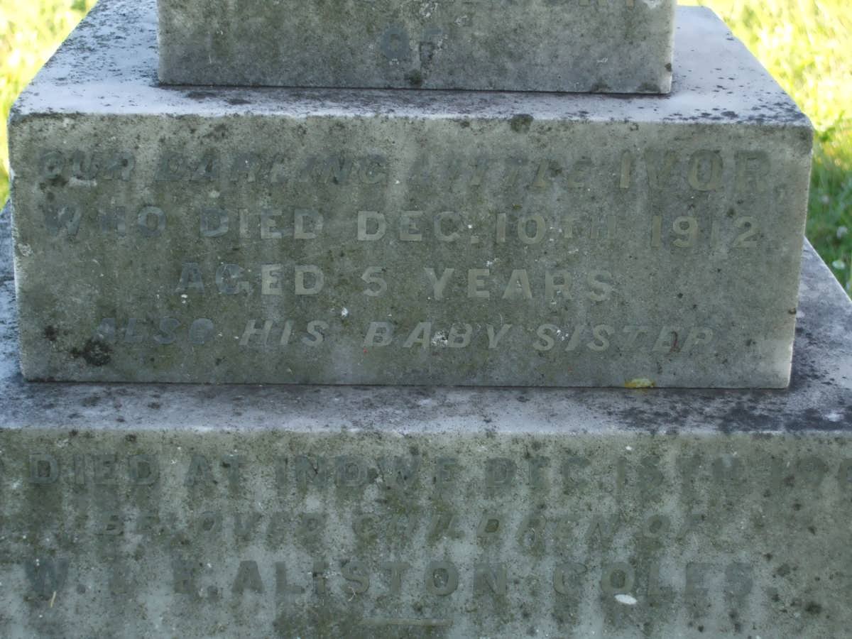 ALISTON-COLES Ivor  -1912