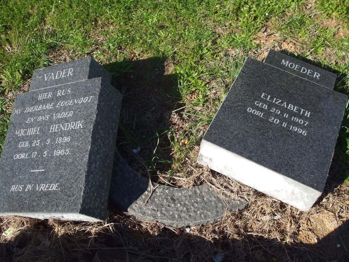 BRAND Michiel Hendrik 1896-1965 &amp; Elizabeth 1907-1966