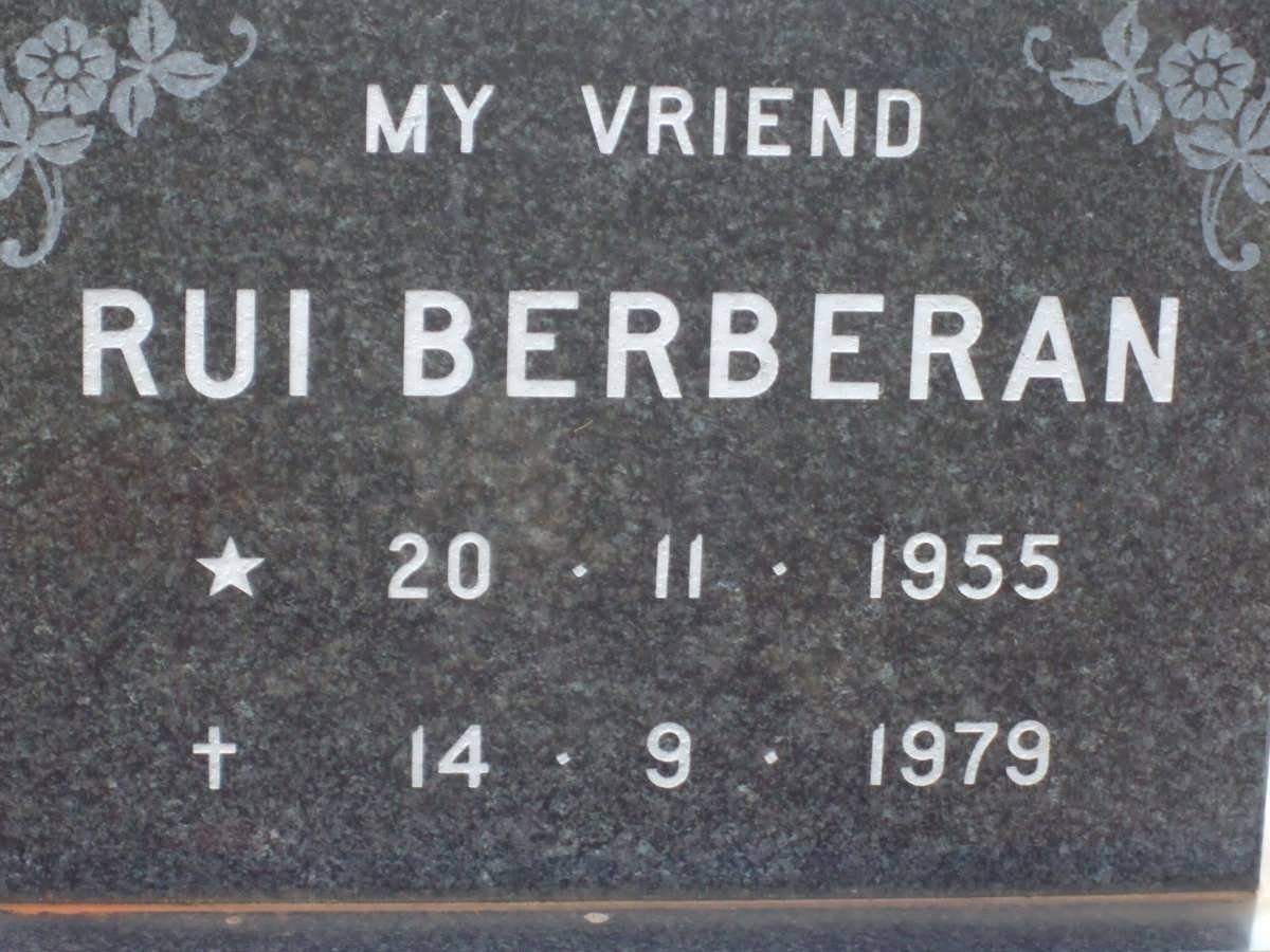 BERBERAN Rui 1955-1979