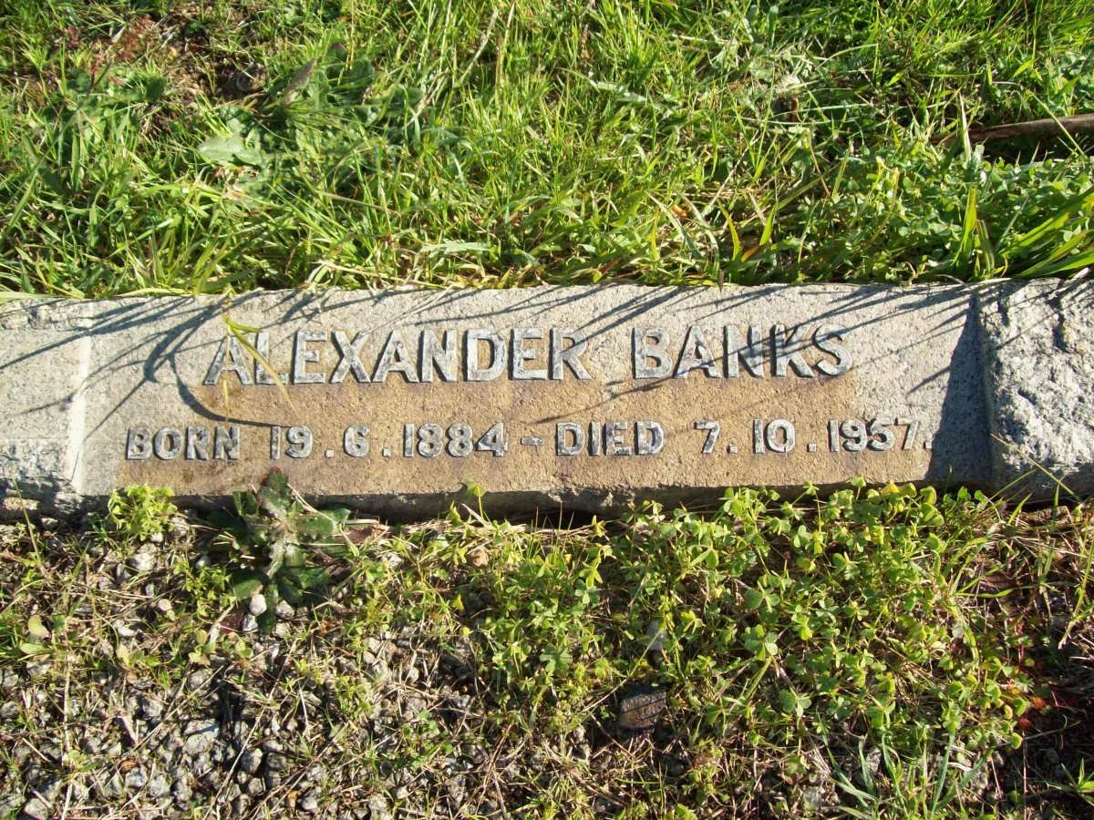 BANKS Alexander 1884-1957