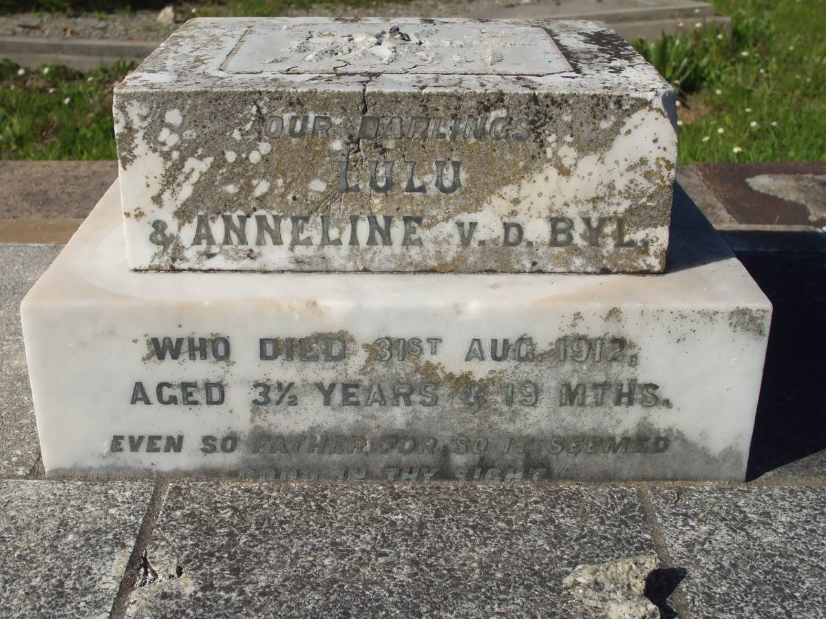 BYL Lulu, v.d. -1912 :: V.D. BYL Anneline -1912