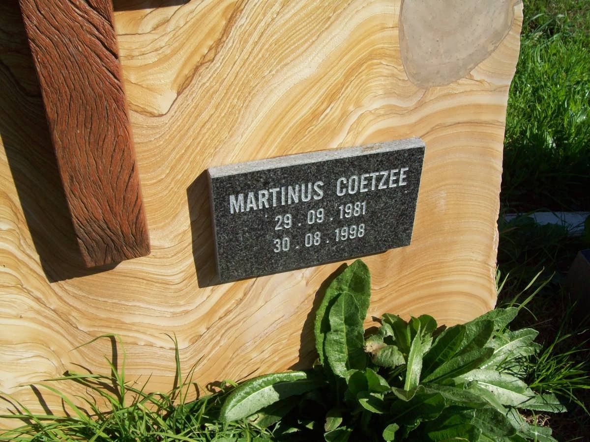 COETZEE Martinus 1981-1998