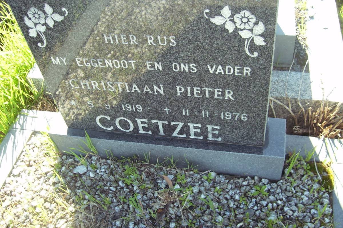 COETZEE Christiaan Pieter 1919-1976