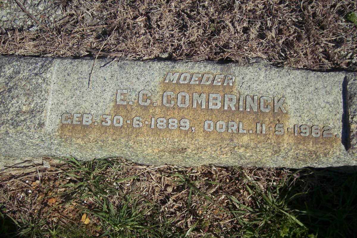 COMBRINCK E.C. 1889-1962