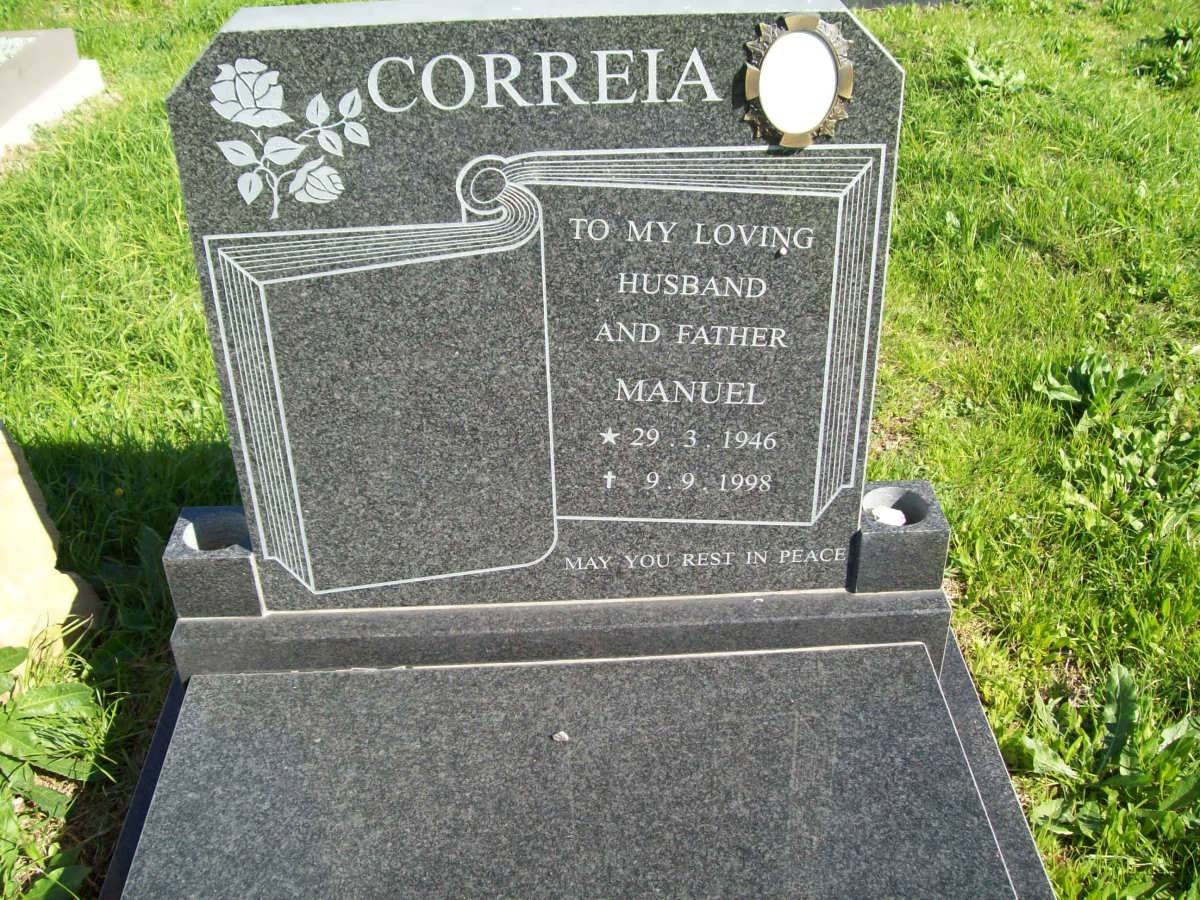 CORREIA Manuel 1946-1998