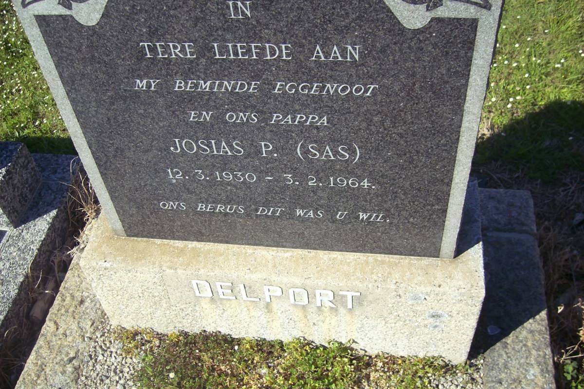 DELPORT Josias P. 1930-1964