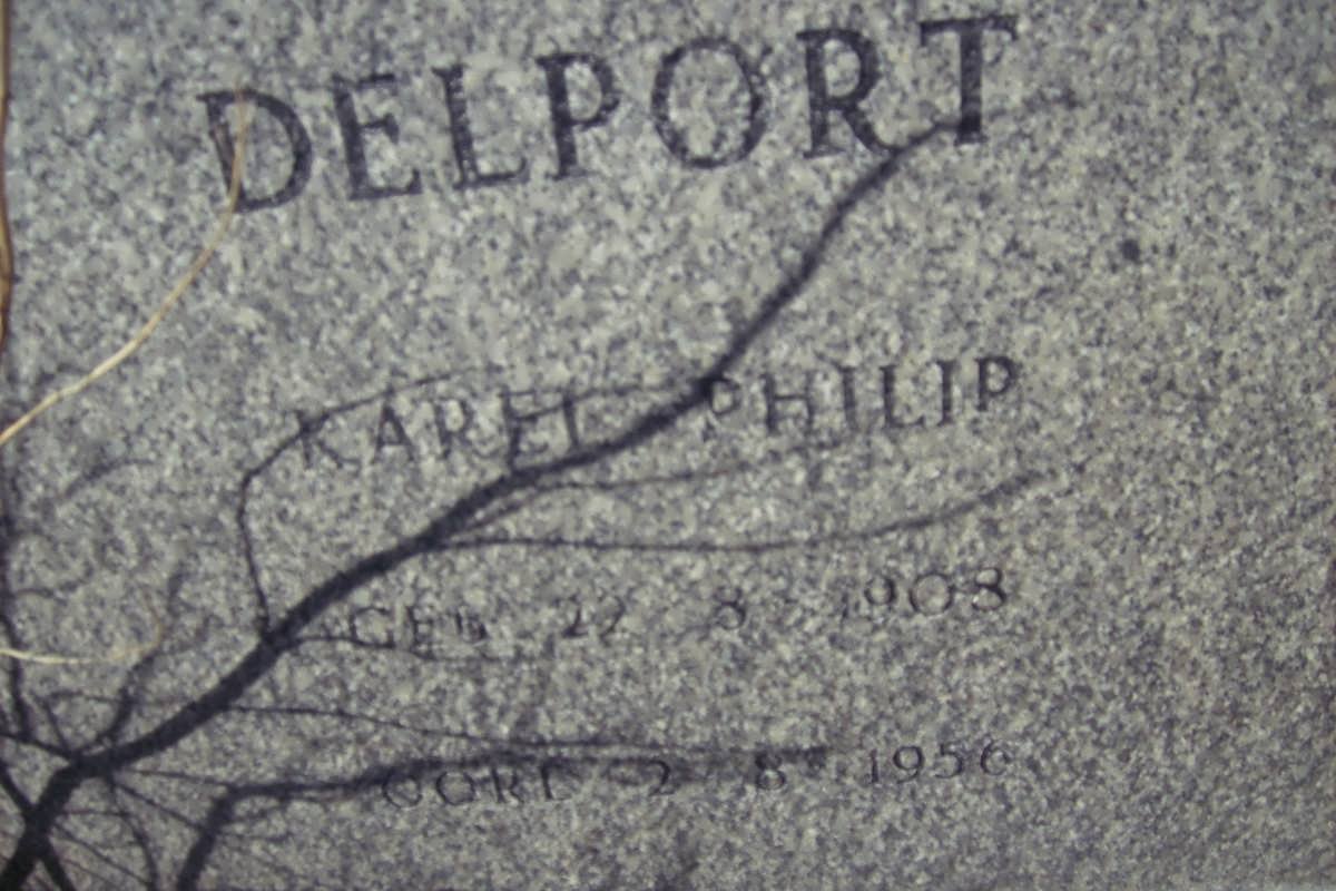 DELPORT Karel Philip 1908-1956