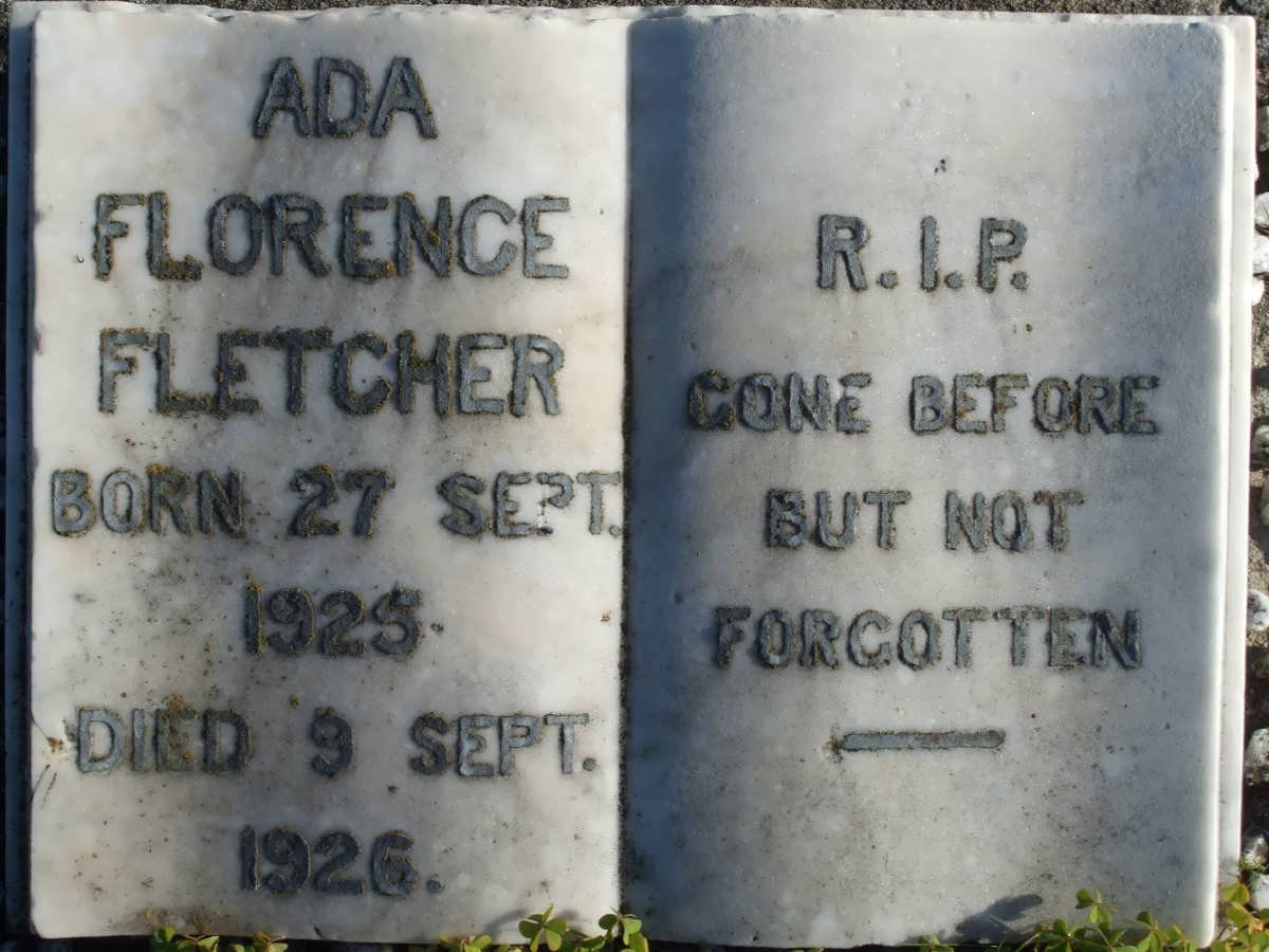 FLETCHER Ada Florence 1925-1926
