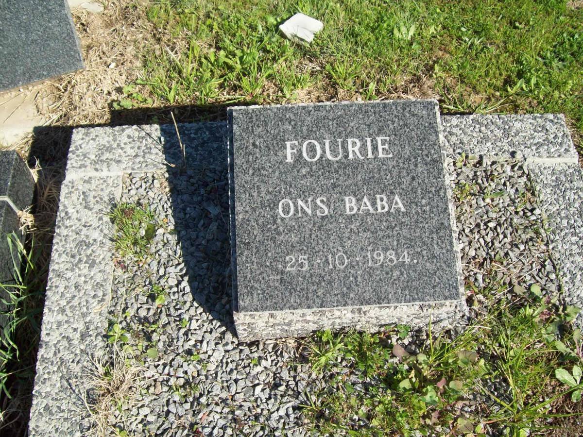 FOURIE Baby -1984