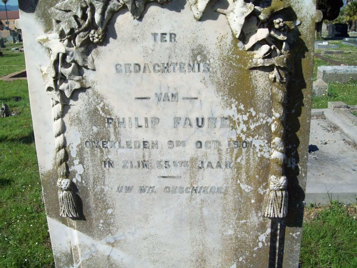 FAURE Philip -1901