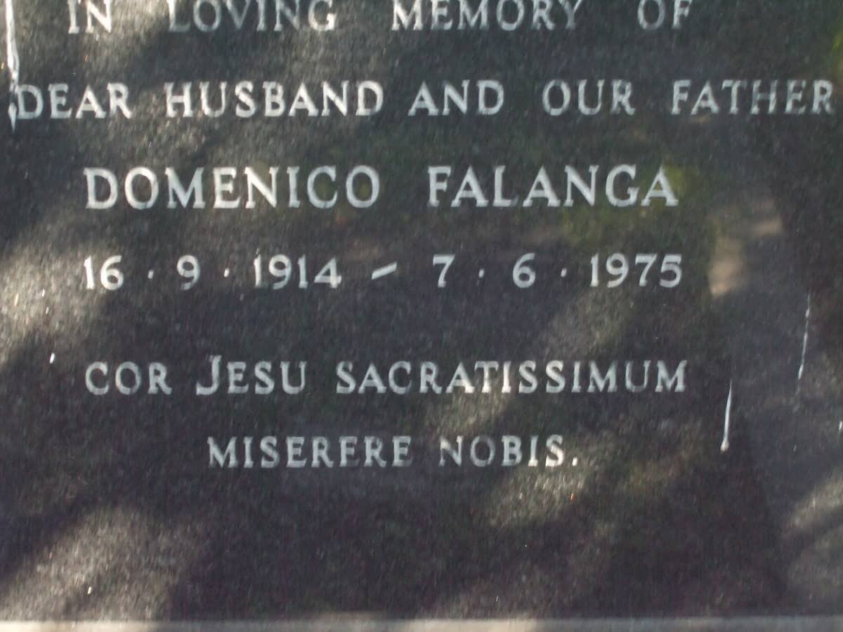 FALANGA Domenico 1914-1975