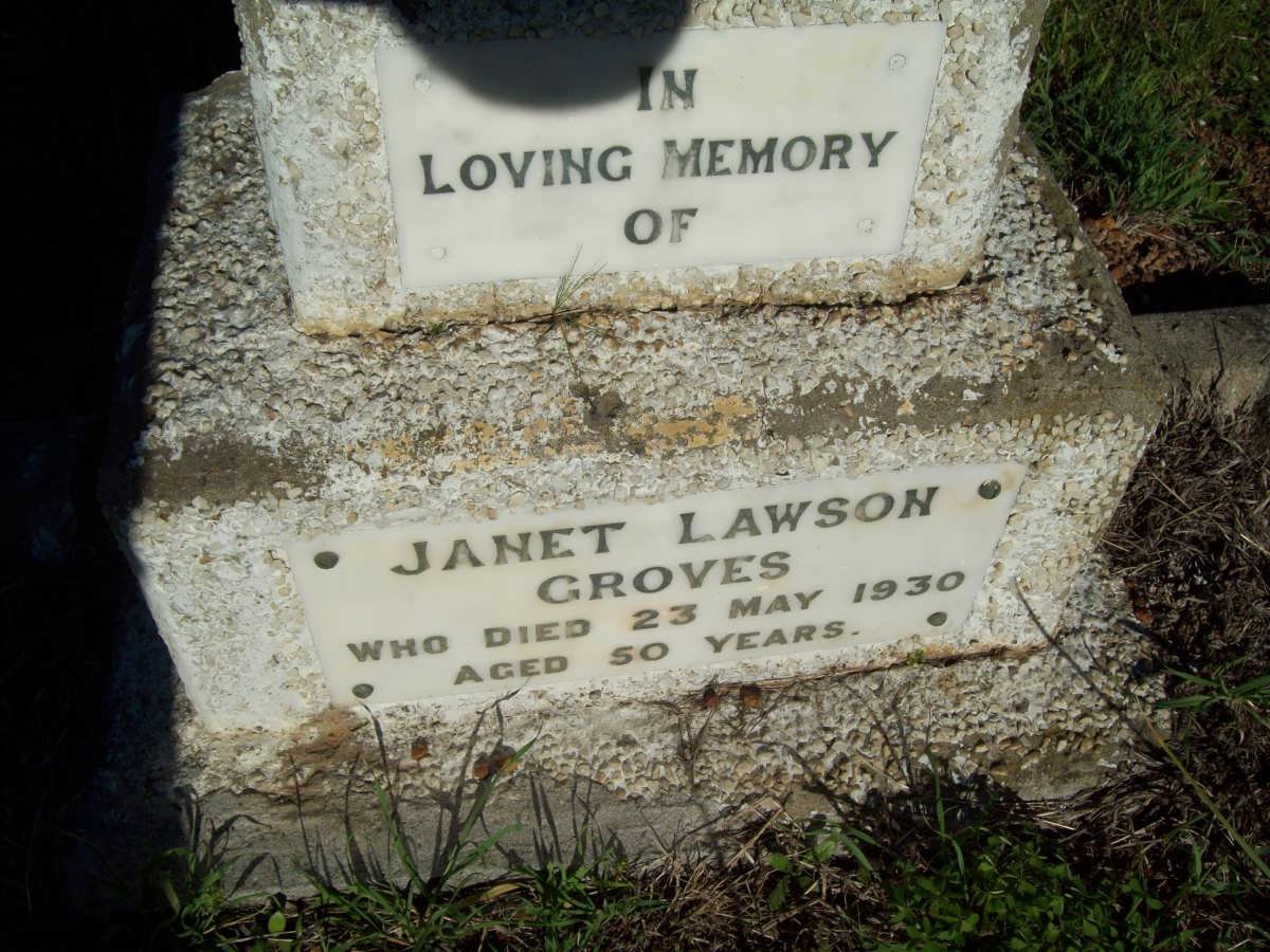 GROVES Janet Lawson -1930