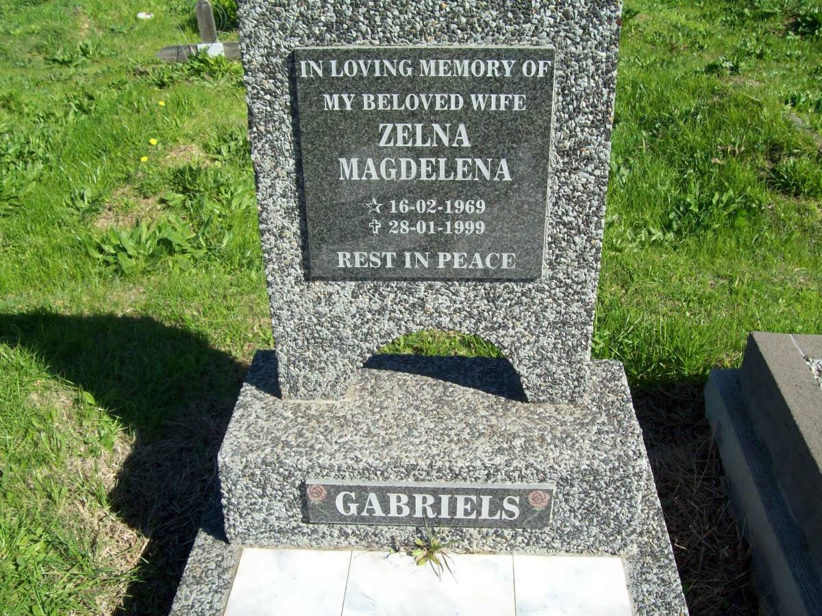 GABRIELS Zelna Magdelena 1969-1999