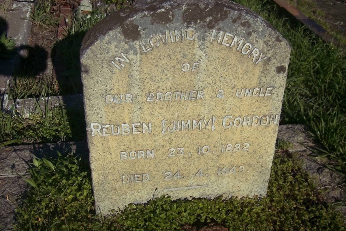 GORDON Reuben 1882-1949